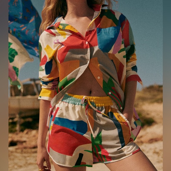 Sezane Tops - Sezane x G.Kero Shirt + Short